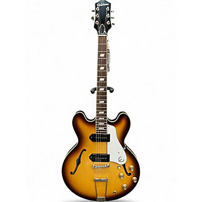 Used Epiphone USA CASINO Vintage Sunburst Hollow Body Electric Guitar