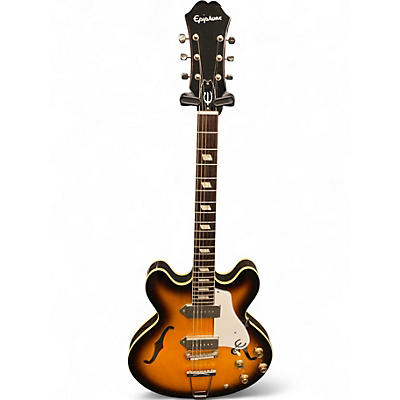 Used Epiphone USA Collection John Lennon Limited Edition 1965 Casino Sunburst Hollow Body Electric Guitar