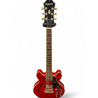 Used Epiphone Ultra-339 Cherry Hollow Body Electric Guitar