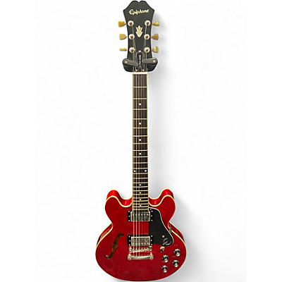 Used Epiphone Ultra-339 Red Hollow Body Electric Guitar