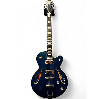 Used Epiphone Uptown Kat ES Blue Sapphire Hollow Body Electric Guitar
