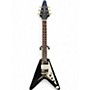 Used Epiphone V Black Solid Body Electric Guitar Black