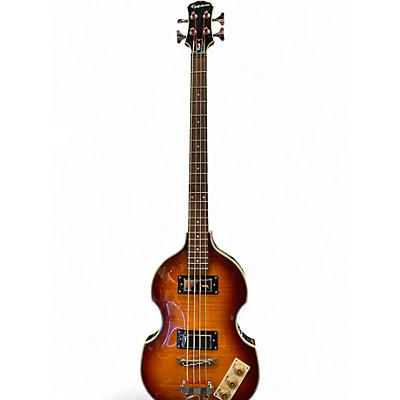Used Epiphone VIOLA 2 Color Sunburst Electric Bass Guitar