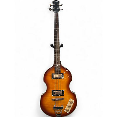 Used Epiphone Viola 2 Color Sunburst Electric Bass Guitar