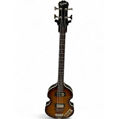 Used Epiphone Viola 2 Color Sunburst Electric Bass Guitar