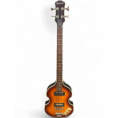 Used Epiphone Viola 2 Color Sunburst Electric Bass Guitar
