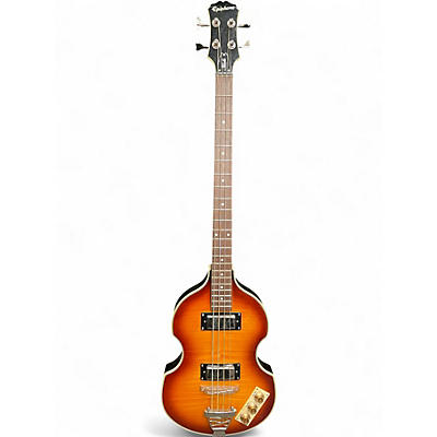 Used Epiphone Viola 2 Color Sunburst Electric Bass Guitar