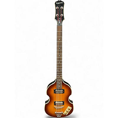 Used Epiphone Viola Amber Electric Bass Guitar