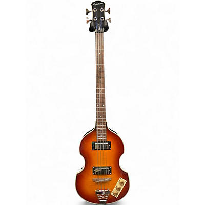 Used Epiphone Viola Tobacco Sunburst Electric Bass Guitar