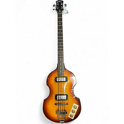 Used Epiphone Viola Tobacco Sunburst Electric Bass Guitar