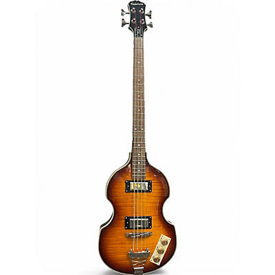 Used Epiphone Viola Vintage Sunburst Electric Bass Guitar