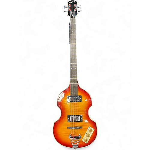Used Epiphone Viola Vintage Sunburst Electric Bass Guitar Vintage Sunburst