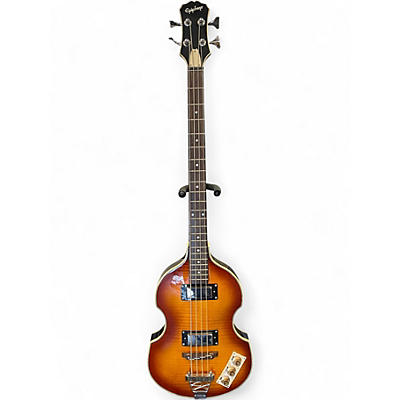 Used Epiphone Viola Vintage Sunburst Electric Bass Guitar
