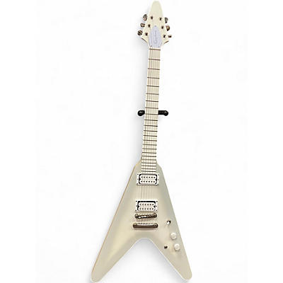 Used Epiphone WHITE FALCON FLYING V WHITE BURST Solid Body Electric Guitar