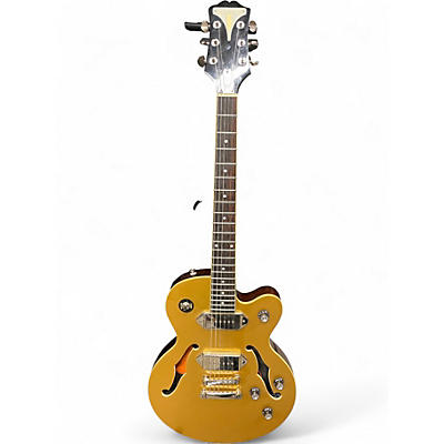 Used Epiphone Wildcat Gold Top Hollow Body Electric Guitar