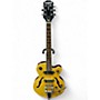 Used Epiphone Wildkat Amber Hollow Body Electric Guitar Amber