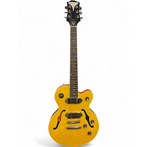 Used Epiphone Wildkat  Antique Natural Hollow Body Electric Guitar Antique Natural