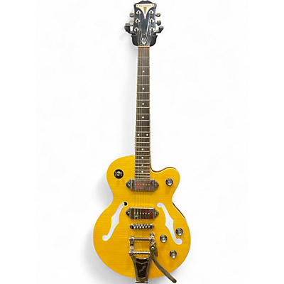 Used Epiphone Wildkat Antique Natural Hollow Body Electric Guitar