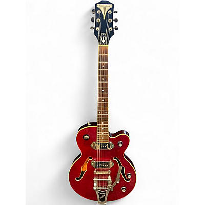 Used Epiphone Wildkat Cherry Hollow Body Electric Guitar