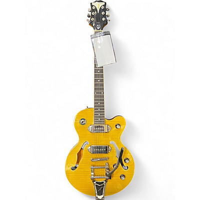 Used Epiphone Wildkat FLAME TOP Hollow Body Electric Guitar