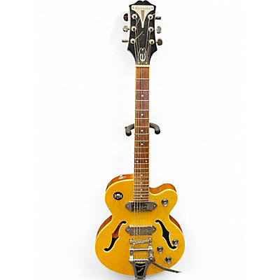 Used Epiphone Wildkat Gold Hollow Body Electric Guitar