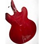 Used Epiphone Wildkat Wine Red Hollow Body Electric Guitar Wine Red
