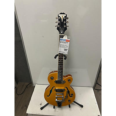 Epiphone Used Epiphone Wildkat With Bigsby Honey Blonde Hollow Body Electric Guitar