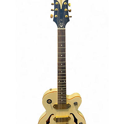 Used Epiphone Wildkat with Bigsby Alpine White Hollow Body Electric Guitar