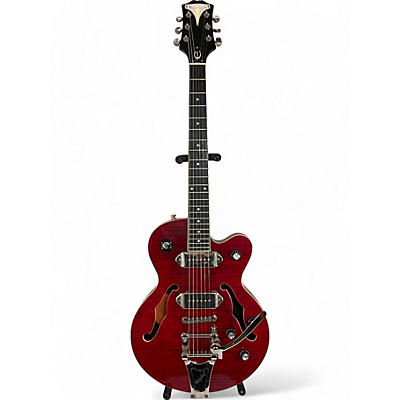 Used Epiphone Wildkat with Bigsby RED Hollow Body Electric Guitar