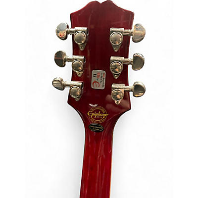 Epiphone Used Epiphone Wildkat with Bigsby Red Hollow Body Electric Guitar