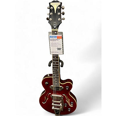 Epiphone Used Epiphone Wildkat with Bigsby Red Hollow Body Electric Guitar