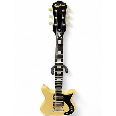 Used Epiphone Wilshire Phant-O-Matic Antique White Solid Body Electric Guitar