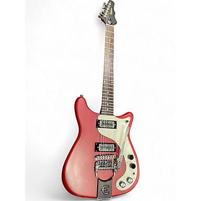 Used Epiphone Worn 1966 Wilshire Wine Red Solid Body Electric Guitar