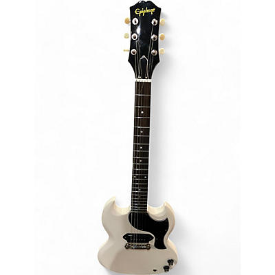 Used Epiphone Yungblud SG Junior Classic White Solid Body Electric Guitar