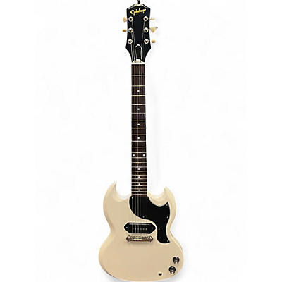 Used Epiphone Yungblud Signature SG Junior White Solid Body Electric Guitar