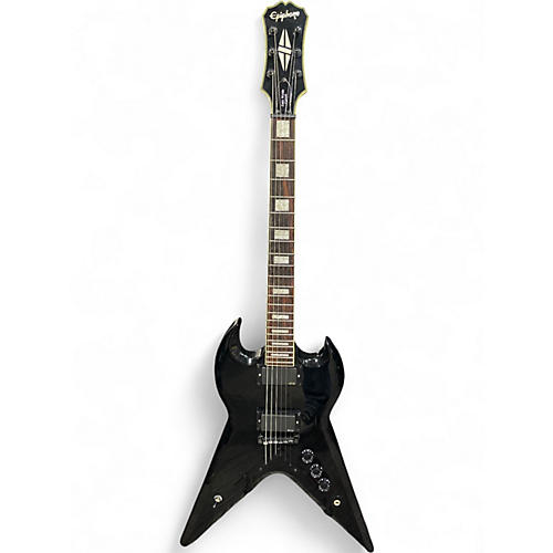 Used Epiphone ZAKK WYLDE ZV MATTE BLACK Solid Body Electric Guitar MATTE BLACK