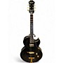 Used Epiphone ZEPHYR Ebony Hollow Body Electric Guitar Ebony