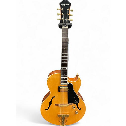 Used Epiphone ZEPHYR REISSUE Natural Hollow Body Electric Guitar Natural