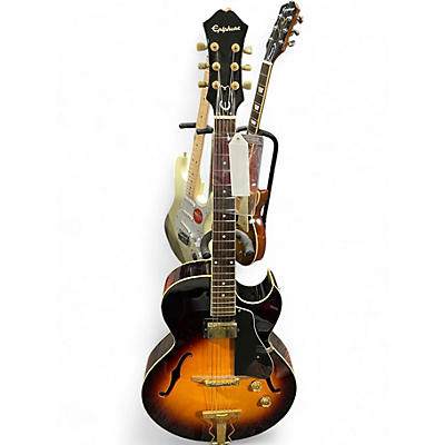 Used Epiphone Zephy Regent VS Sunburst Hollow Body Electric Guitar