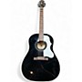 Used Epiphone aj-45 me Ebony Acoustic Electric Guitar Ebony