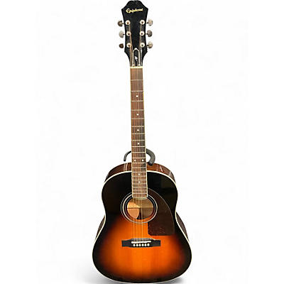 Used Epiphone aj220s vintage sunburst Acoustic Electric Guitar