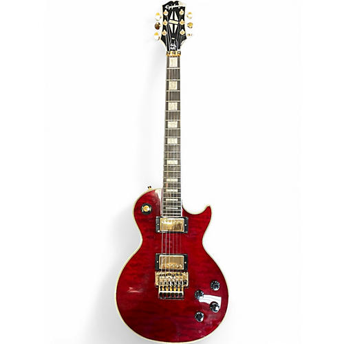 Used Epiphone axess les paul  Ruby Solid Body Electric Guitar Ruby