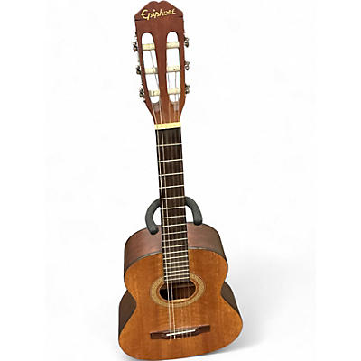 Used Epiphone c-5/ns Brown Classical Acoustic Guitar