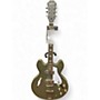 Used Epiphone casino worn Green Hollow Body Electric Guitar Green