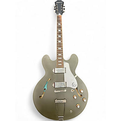 Used Epiphone casino worn Royal Olive Solid Body Electric Guitar