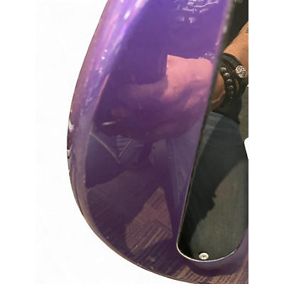 Used Epiphone coronet Trans Purple Solid Body Electric Guitar