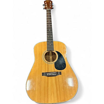 Used Epiphone d10 Natural Acoustic Guitar