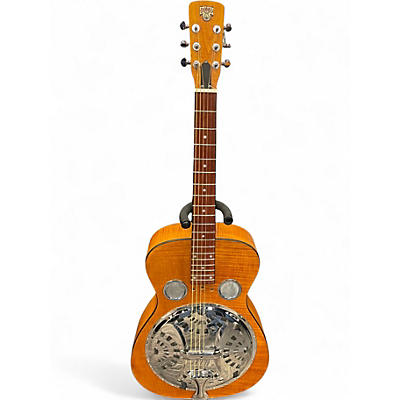 Used Epiphone dobro hound dog deluxe vintage brown Acoustic Guitar