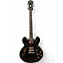 Used Epiphone dot STANDARD Black Hollow Body Electric Guitar Black