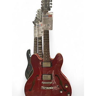 Used Epiphone dot ch Cherry Hollow Body Electric Guitar